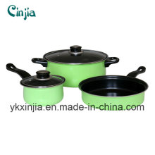 Kitchenware Carbon Steel Cooking Ware 5 Pieces Cookware Set